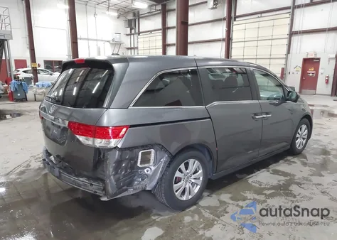 2015 Honda Odyssey Ex-L из США, поврежденный, VIN 5FNRL5H6XFB057840